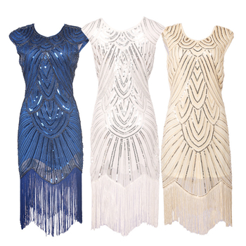 Kleit paljettide ja helmmetega, polüesterkangas, kitsas lõige, madal vöökoht, pikkus 104–114 cm (Polüester; kitsas lõige; madal vöökoht; pikkus 104–114 cm; Kevad 2025)