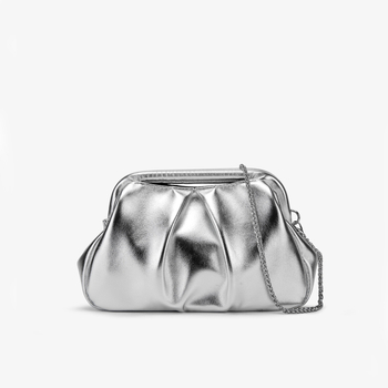 Krosbody torba, gradski jednostavan stil, PU materijal, Dumpling torba, horizontalni kvadratni oblik, zatvarač