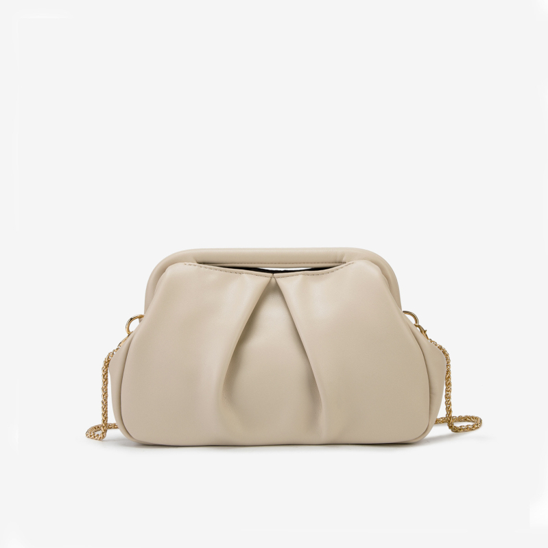 Krosbody torba, gradski jednostavan stil, PU materijal, Dumpling torba, horizontalni kvadratni oblik, zatvarač