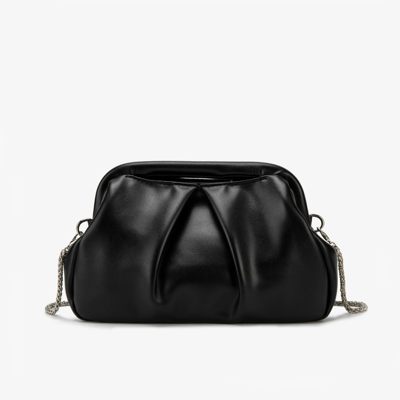 Krosbody torba, gradski jednostavan stil, PU materijal, Dumpling torba, horizontalni kvadratni oblik, zatvarač