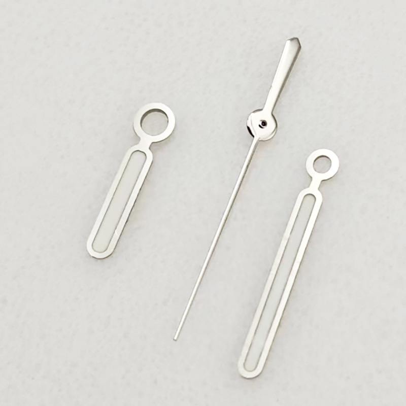 Pulksteņa cipferblata modifikācijas komplekts 2813/8215 kustībai — saules stara raksts uz cipferblata, luminescējoši cipferblata elementi, iepakojums 50 gab.