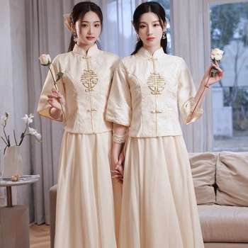 Vestuvinė pamergos suknelė - vieno peties, A linijos siluetas, maxi sijonas, reguliuojamas liemuo, Chenille-Spandex mišinys