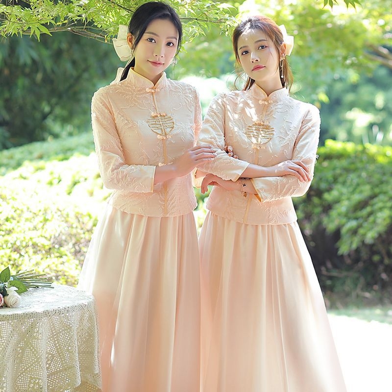 Vestuvinė pamergos suknelė - vieno peties, A linijos siluetas, maxi sijonas, reguliuojamas liemuo, Chenille-Spandex mišinys