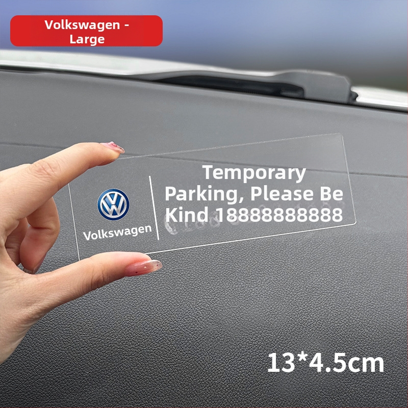 Pagaidu autostāvvietas kartiņa - plastmasa, pielāgota apstrāde, elektroniska tipa