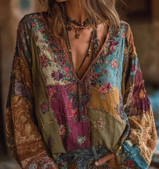 Moteriška 3D gėlių spausdinta suknelė, A linijos siluetas, V kaklas, trumpomis rankovėmis, trumpa suknelė, puloverio stiliaus, linų ir poliesterio audinys