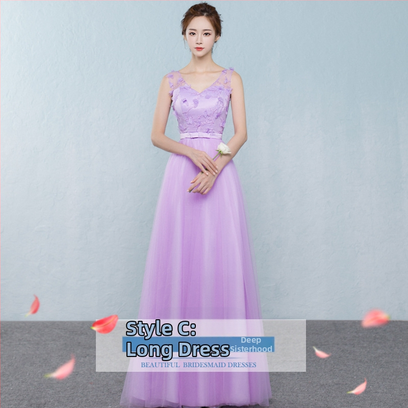 Pamergos suknelė - aukštas liemuo, pusiau rankovė, ilga tutu sijona, tinklinis audinys su medvilnės-linų mišiniu