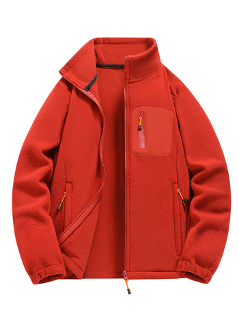 Flīsa jaka, universāla, kardigāna stila, flīsa audums ar polāro odai, bez kapuces