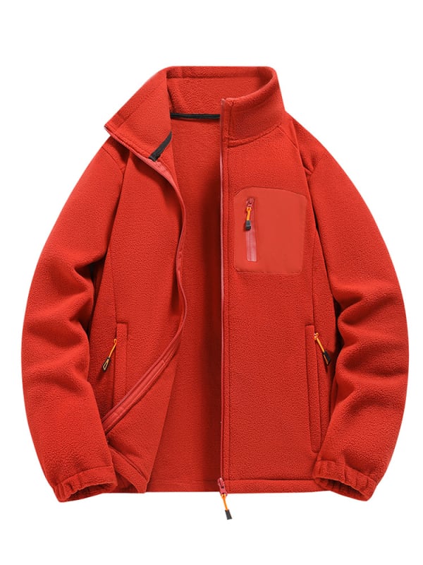 Flīsa jaka, universāla, kardigāna stila, flīsa audums ar polāro odai, bez kapuces