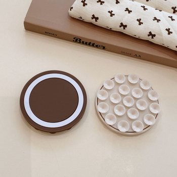 Magnetska držač za telefon od silikona, kružna vakuumska podloga, zidni držač za kupaonicu i kuhinju