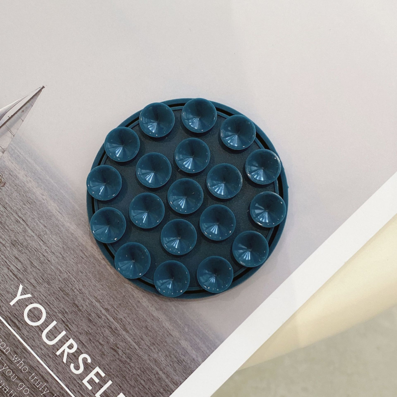 Magnetska držač za telefon od silikona, kružna vakuumska podloga, zidni držač za kupaonicu i kuhinju