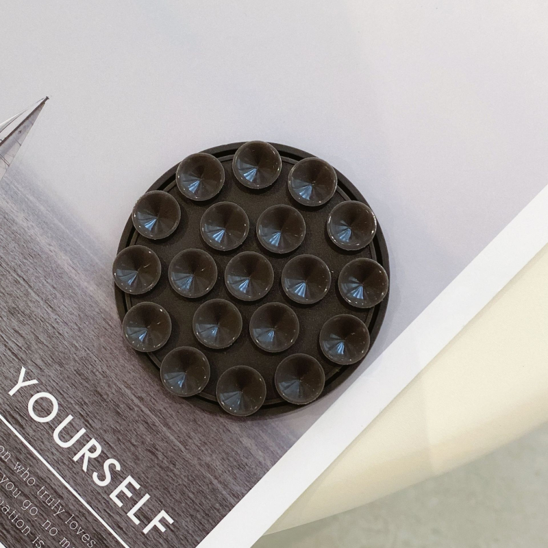 Magnetska držač za telefon od silikona, kružna vakuumska podloga, zidni držač za kupaonicu i kuhinju