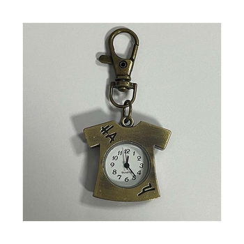 Kišeninis laikrodis – pakabukas: kvarcinis mechanizmas, Huachen, titano lydinio korpusas, apvalus cifernik, rodyklės ir skaitmenys