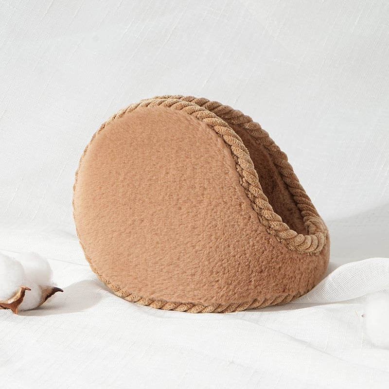 Protecție pentru urechi de iarnă, montaj pe spate, pentru adulți, protecție împotriva frigului și căldură