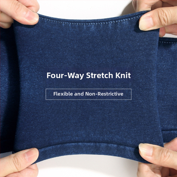 Γυναικείοι τζίν με υψηλή μέση, τετρακατευθυνόμενη ελαστικότητα, βαμβακερός ντένιμ, στενή εφαρμογή τύπου μολυβιού