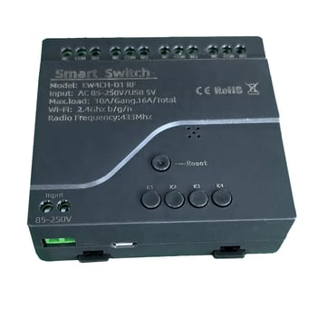 eMicroLink WiFi relejni prekidač, samoblokirajuća kontrola, inteligentno upravljanje 12V/24V