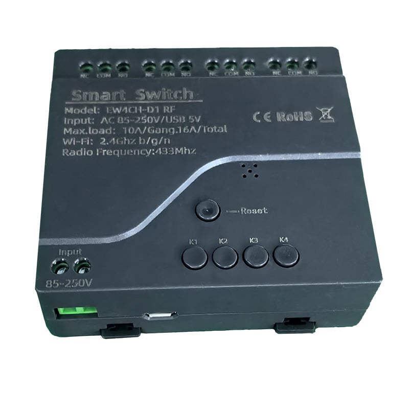 eMicroLink WiFi relejni prekidač, samoblokirajuća kontrola, inteligentno upravljanje 12V/24V