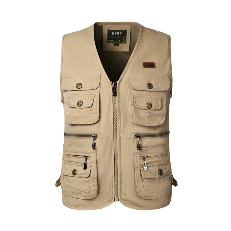 Kokvilnas vesta ar V kaklu, rāvējslēdzējs, ikdienas kardigāna stilā, vairāk kabatas