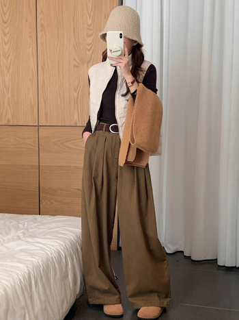 Manmido Geometrisks neilona kviltētais kardigans veste ar rāvējslēdzēju, pildījums poliestera-pamats