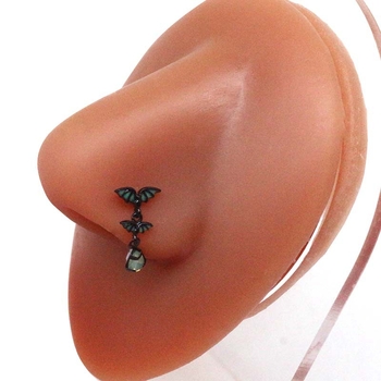 Nabas gredzens • nerūsējošs tērauds • visiem dzimumiem • stils: dzīvnieki/zodiaki • apdare: elektroplātēšana