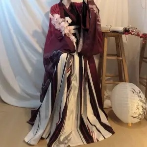 Hanfu - Wei Jin stil, unisex kostim do struka, poliester, printanje i bojanje