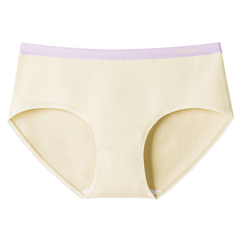 Ženske gaćice od pamuka sa srednjim strukom, antibakterijske, prozračne (100% pamuk u intimnoj zoni)