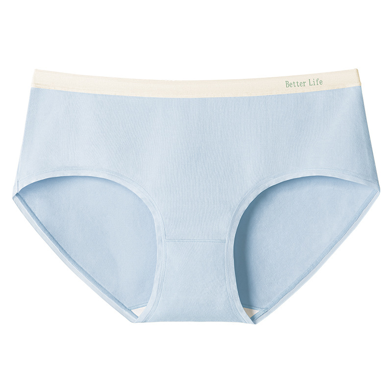 Ženske gaćice od pamuka sa srednjim strukom, antibakterijske, prozračne (100% pamuk u intimnoj zoni)