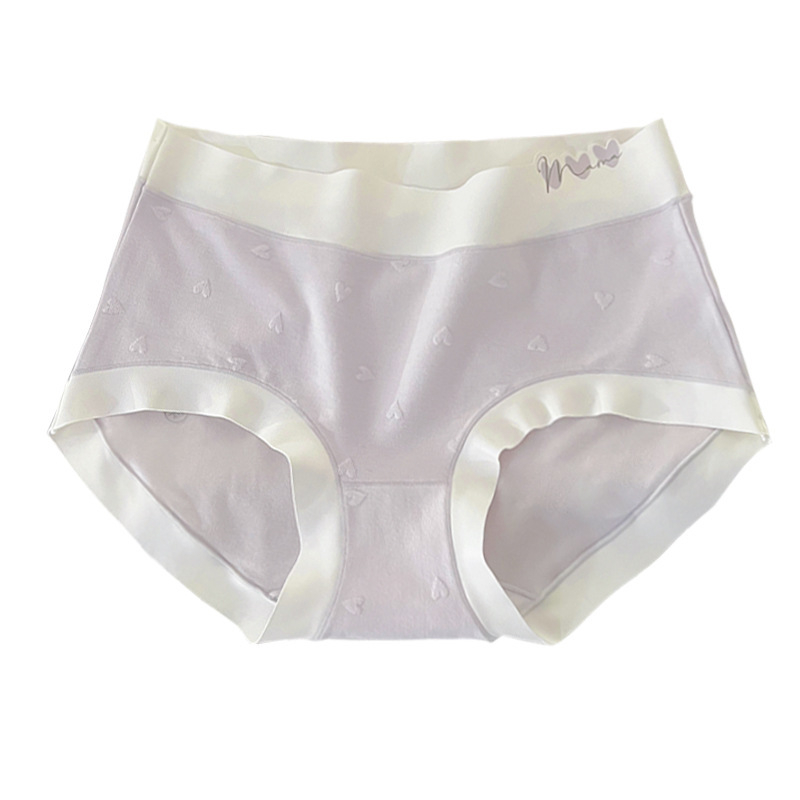 Ženske gaćice od najlona s pamukom u preponi, srednji pojas, jednofarbni uzorak, pleteni materijal, pređa 31-40D