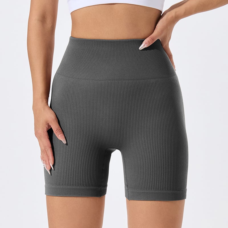 Bezšivne joga šorceve za žene – Nylon-Spandex 92%/8%, duljina 3/4, sport i fitness