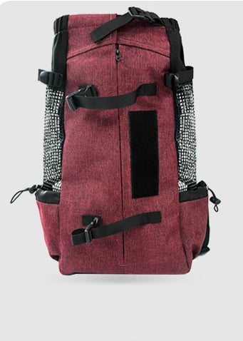 Kétvállas kisállat hátizsák, közepes méretű kutyahátizsák, kültéri kerékpáros hátizsák, hordozható corgi kisállat hátizsák