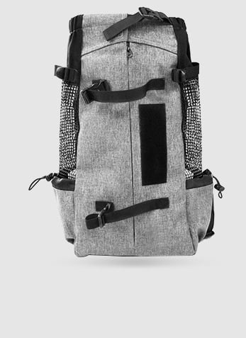 Kétvállas kisállat hátizsák, közepes méretű kutyahátizsák, kültéri kerékpáros hátizsák, hordozható corgi kisállat hátizsák