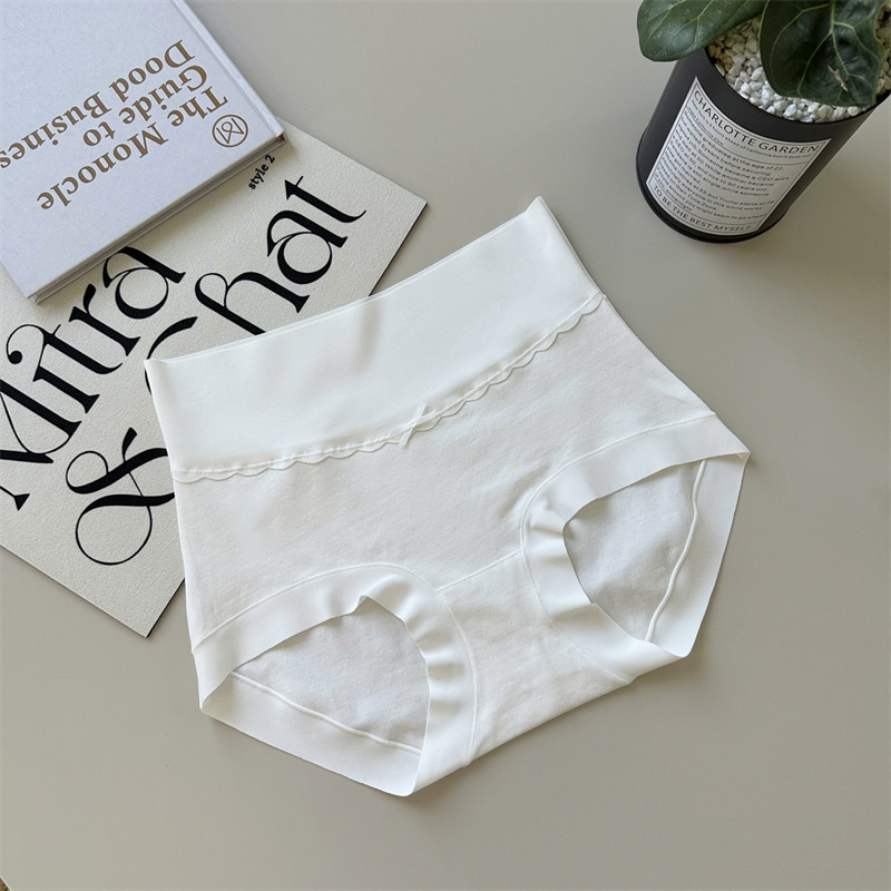 Ženske gaćice visokog pojasa od pamuka, antibakterijska podstava u preponama, kontrola trbuha, nježna prema koži