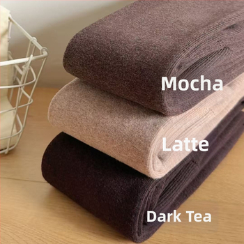 Pamukaste debele hulahopke za jesen-zimu s veluru pređom — podizanje stražnjice, oblikovanje i toplina; 80–90% pamuk