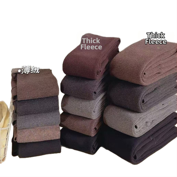 Pamukaste debele hulahopke za jesen-zimu s veluru pređom — podizanje stražnjice, oblikovanje i toplina; 80–90% pamuk