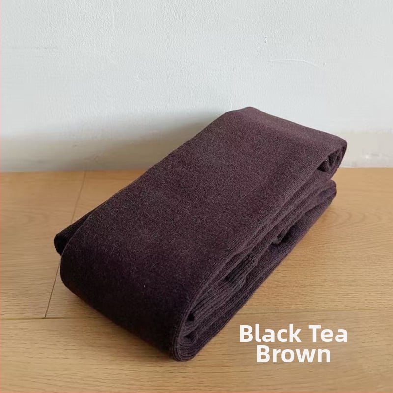 Pamukaste debele hulahopke za jesen-zimu s veluru pređom — podizanje stražnjice, oblikovanje i toplina; 80–90% pamuk