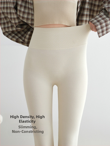 Naiste puuvillast-elastaani leggingid, 9/10 pikkus, õhukesed, kõhu tugi, tihe istuvus
