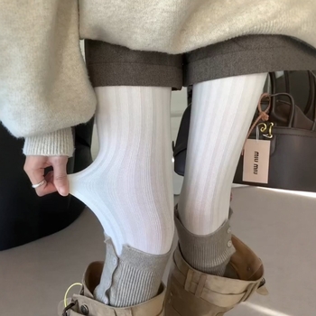 Korejskog stila čarape-pantyhose s nogama, jacquard uzorak, najlonska tkanina, 80–90% najlona, nevidljive i otporne na trenje