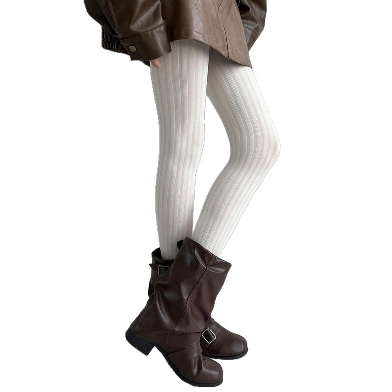 Korejskog stila čarape-pantyhose s nogama, jacquard uzorak, najlonska tkanina, 80–90% najlona, nevidljive i otporne na trenje