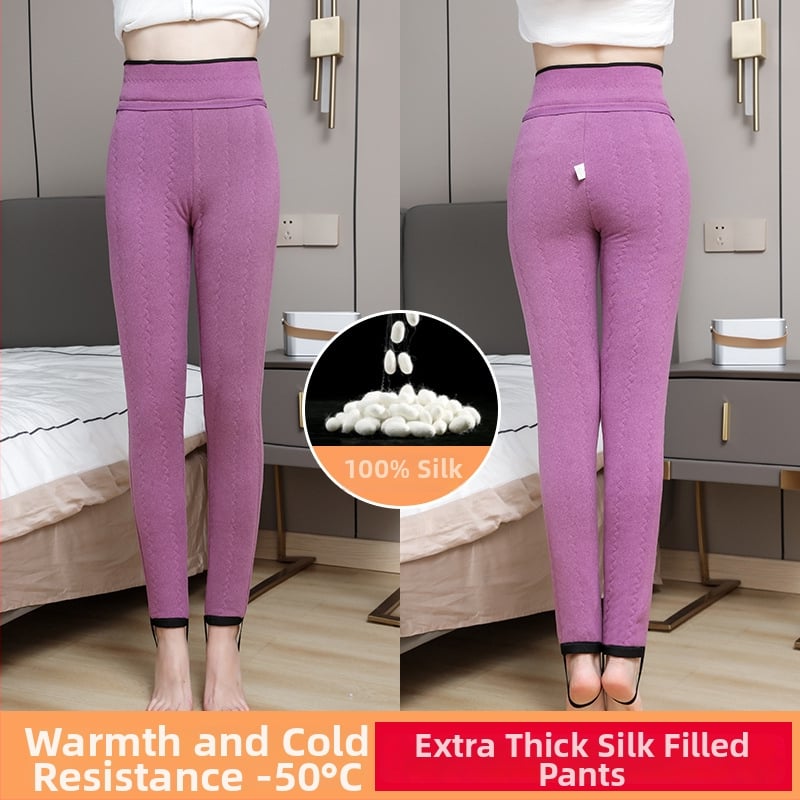 Naiste puuvillased püksid kamelliveleuuri, vooder fleece, ülikõrge paksus, soojad, kõrge elastsus