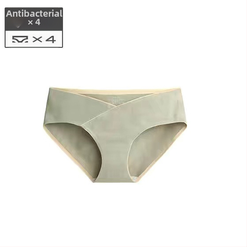 Trudničke pamukaste gaćice s niskim strukom, dizajn bez tragova