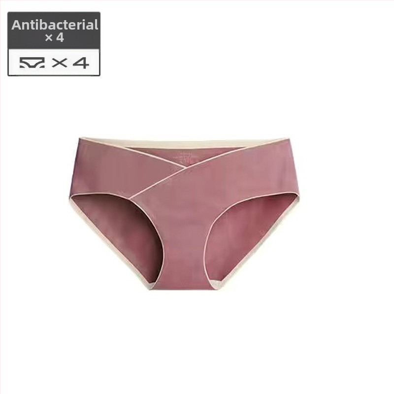 Trudničke pamukaste gaćice s niskim strukom, dizajn bez tragova