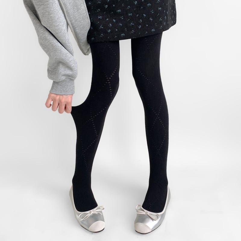 Ženske pamucne hulahopkolgotice s dijamantnim uzorkom, oblikovanje tijela, tanke, za sve sezone