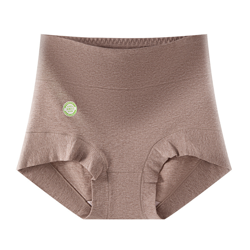 Ženske gaćice visokog pojasa od 90–95% pamuka, antibakterijske, s pamukom podstavom u preponama