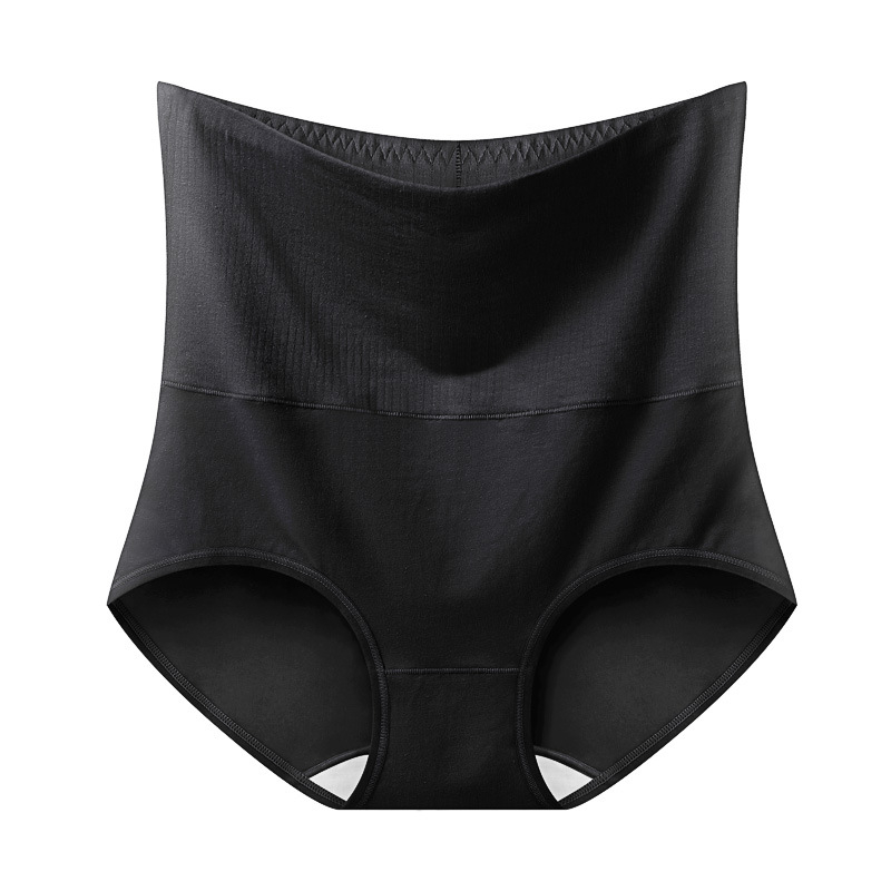 Ženske pamučne gaćice s visokim strukom – kontrola trbuha, podizanje stražnjice, prozračnost, oblikovanje tijela, 95–100% pamuka