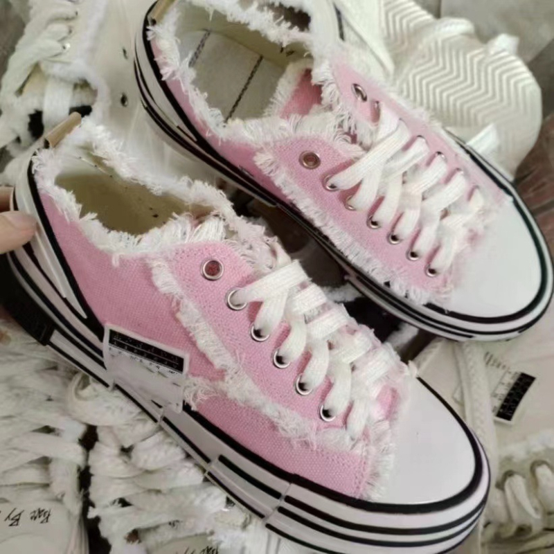 Unisex platnene tenisice, srednja visina 3–7 cm, vulkanizirana gumena potplata, casual tenisice