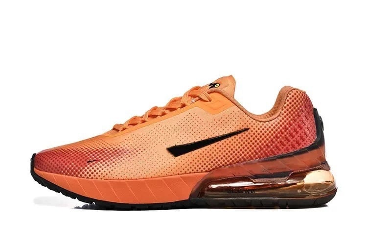 Madala kõrgusega jooksujalats õhu-padi amortiseerimisega, 3–5 cm paksune tald, PU ülaosa ja PU talla, nööriga kinnitamine, unisex sportlikud jalanõud