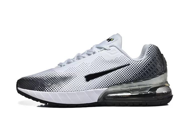 Madala kõrgusega jooksujalats õhu-padi amortiseerimisega, 3–5 cm paksune tald, PU ülaosa ja PU talla, nööriga kinnitamine, unisex sportlikud jalanõud