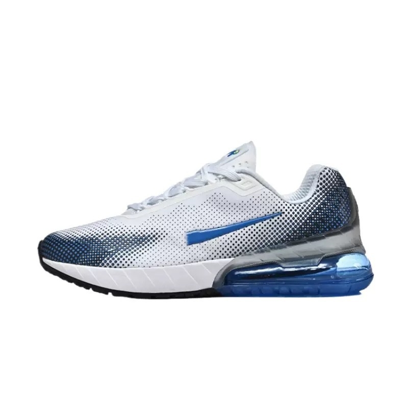 Madala kõrgusega jooksujalats õhu-padi amortiseerimisega, 3–5 cm paksune tald, PU ülaosa ja PU talla, nööriga kinnitamine, unisex sportlikud jalanõud