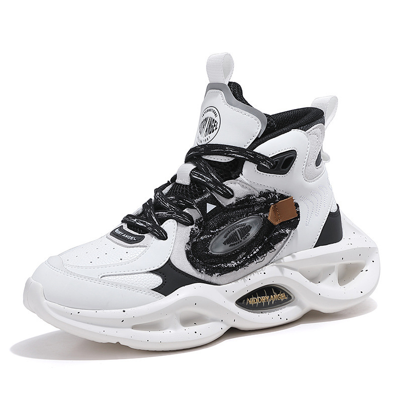 Unisex sportkingad kõrgust tõstva efektiga, tekstiilne ülemine, kummist tald.