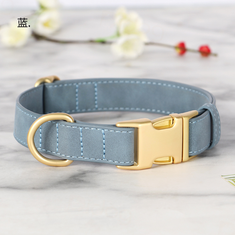 Gravirana ogrlica za pse sa zaštitom od gubitka – Univerzalni stil, Uzorak 69850, Materijal: svilen cvijet