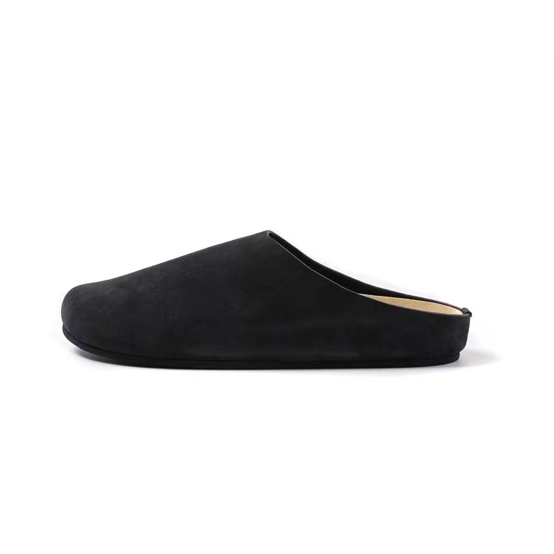Unisex šlepetės Birkenstock stiliaus, PU viršus, apvalios pirštų formos, slip-on, dirbtinės odos įdaila, guminis padas